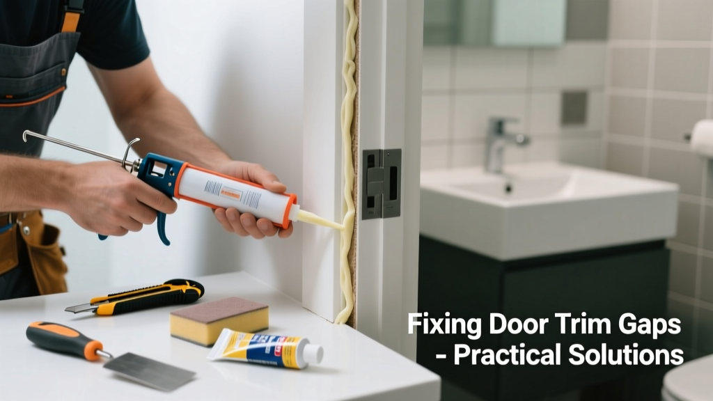 Fixing Door Trim Gaps in Bathroom: Practical Solutions