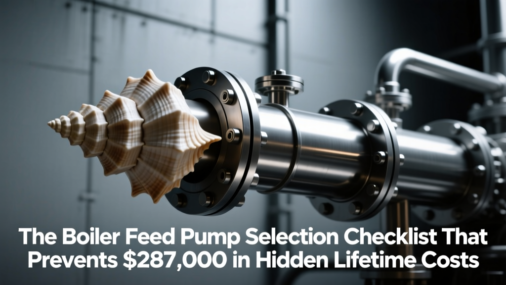 Boiler Feed Pump Selection Checklist: Avoid $287K in Costs