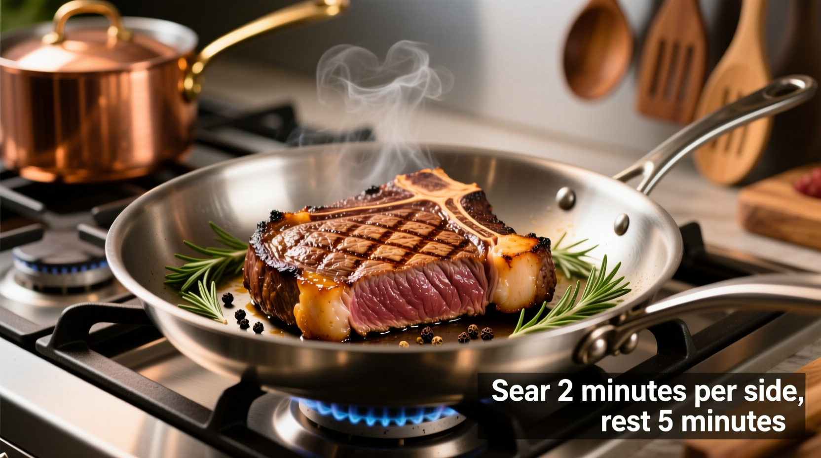 how to cook a steak on top of the stove