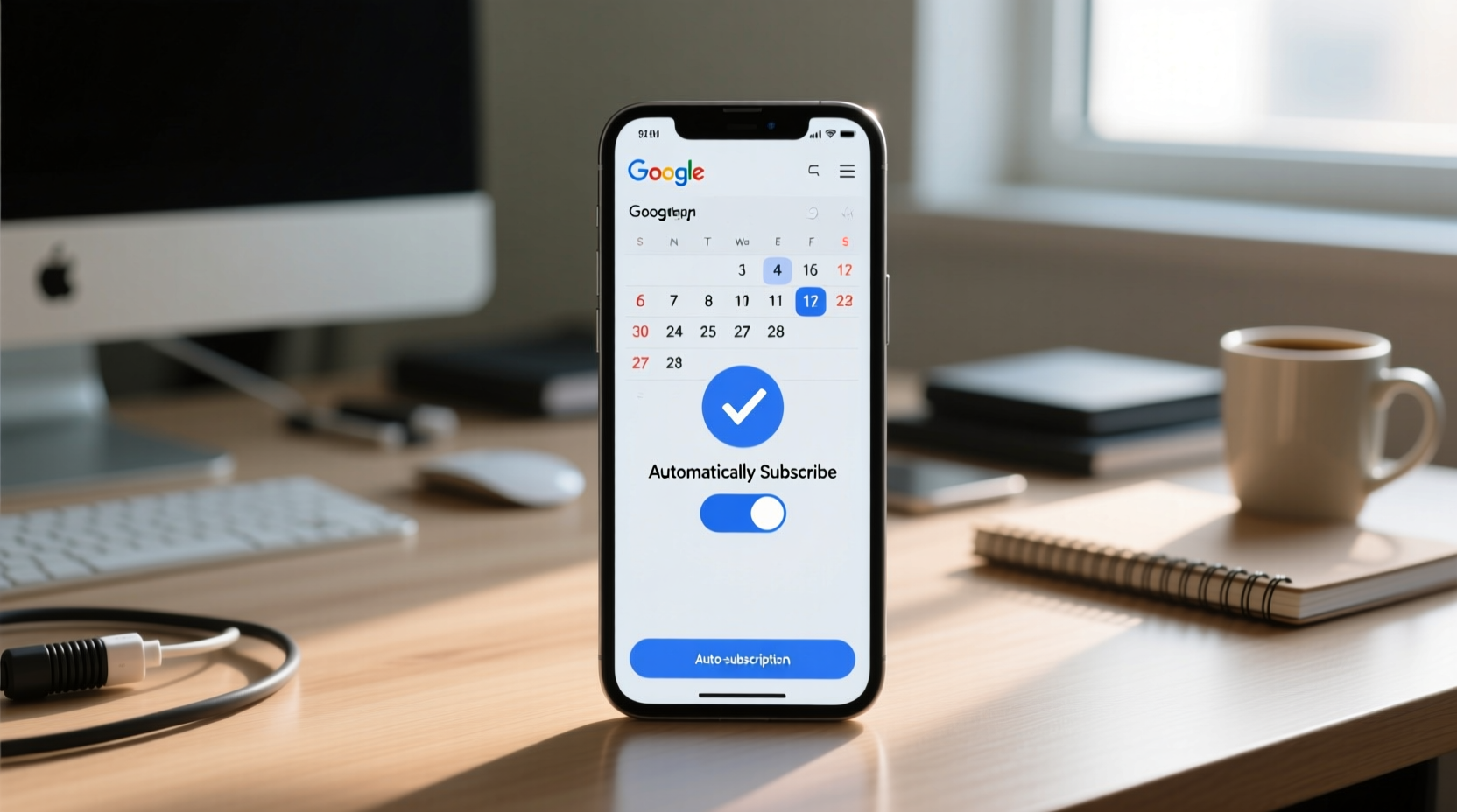 automatically subscribe to your google calendar
