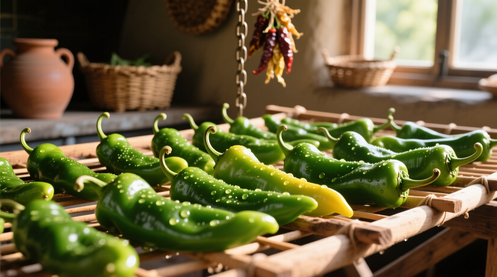 spice hunting how to dry chile peppers at home green chiles