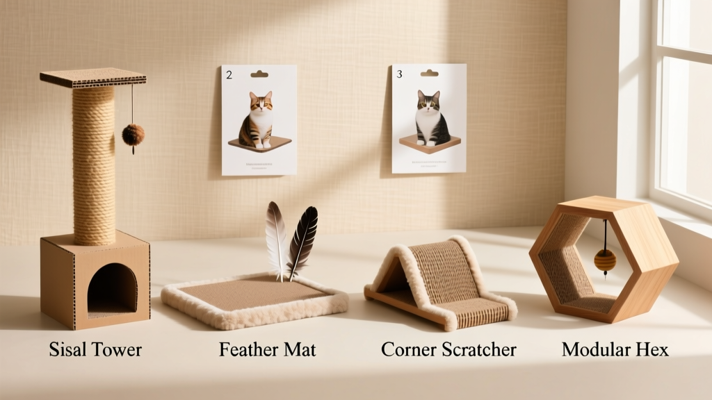 4 Types of Cat Scratchers