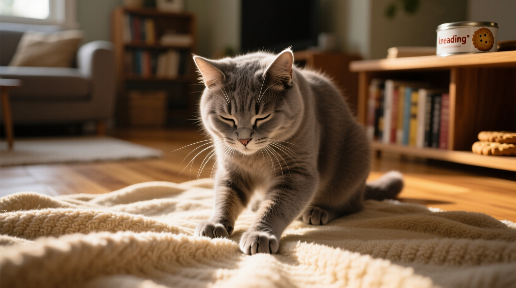 why does my cat knead blankets exploring the comfort behind making biscuits