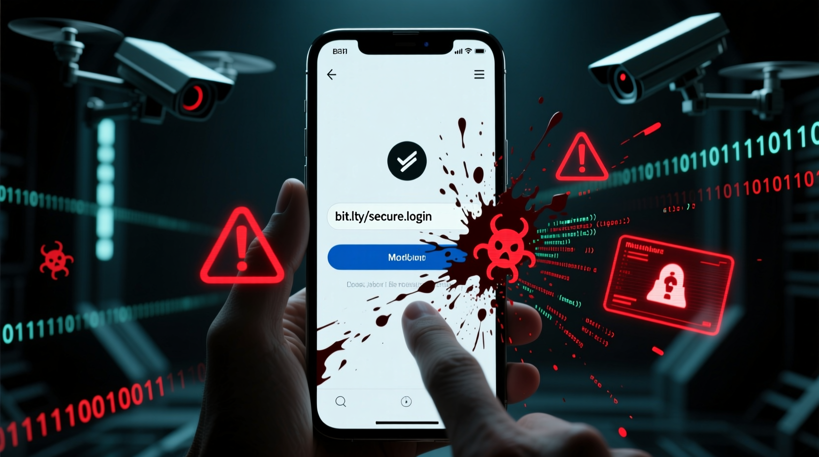 video demonstrates the danger of shortened urls