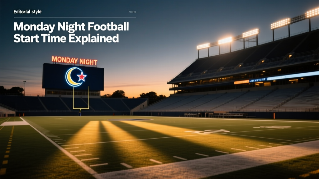 What Time Does Monday Night Football Start?