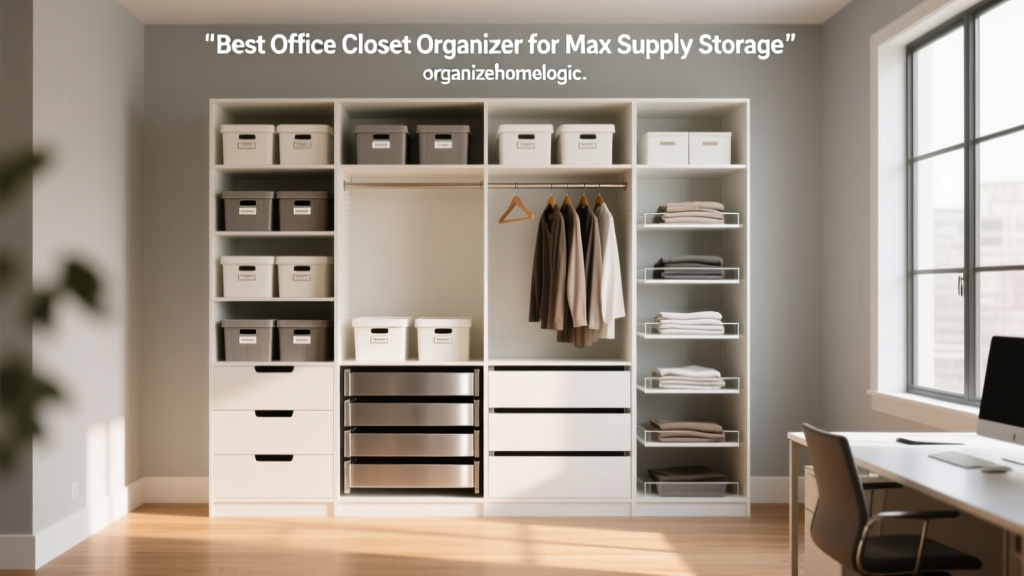 Best Office Closet Organizer for Max Supply Storage