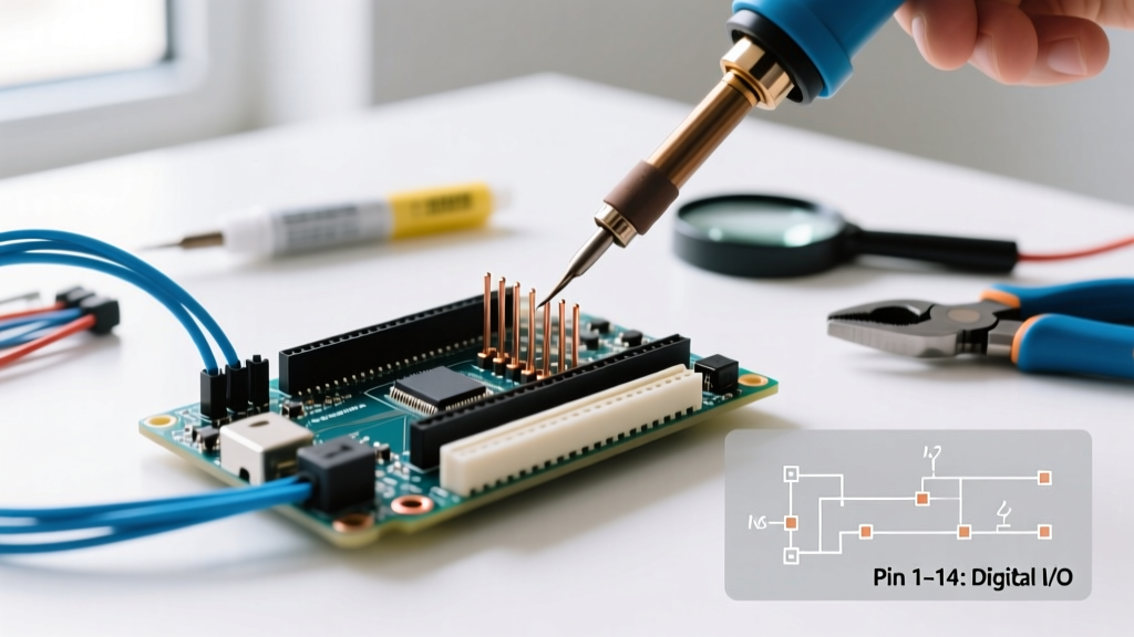 Optimizing Prototyping Workflows Using Arduino Female Headers