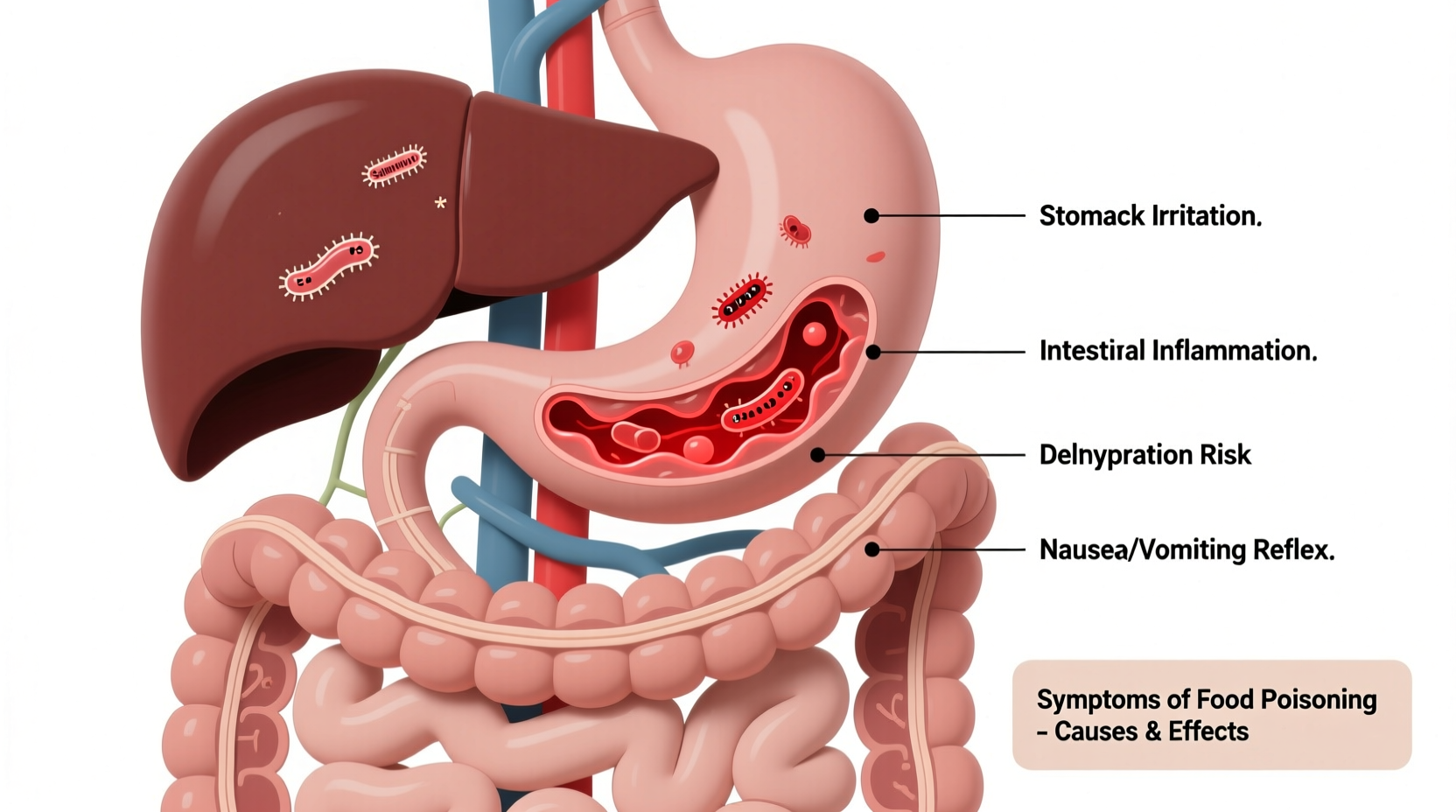 What Food Poisoning Does to Your Body: Symptoms & Effects