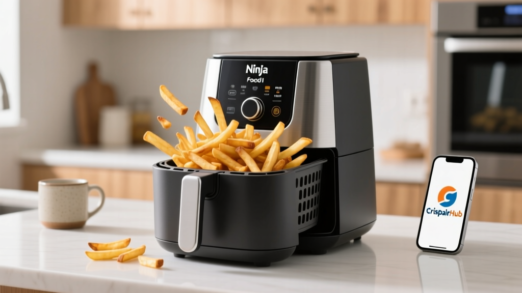 Perfect Frozen Fries in Ninja Foodi Air Fryer