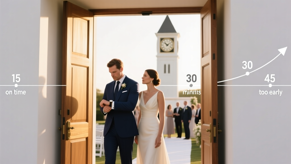 How Early To Show Up To A Wedding (2026)