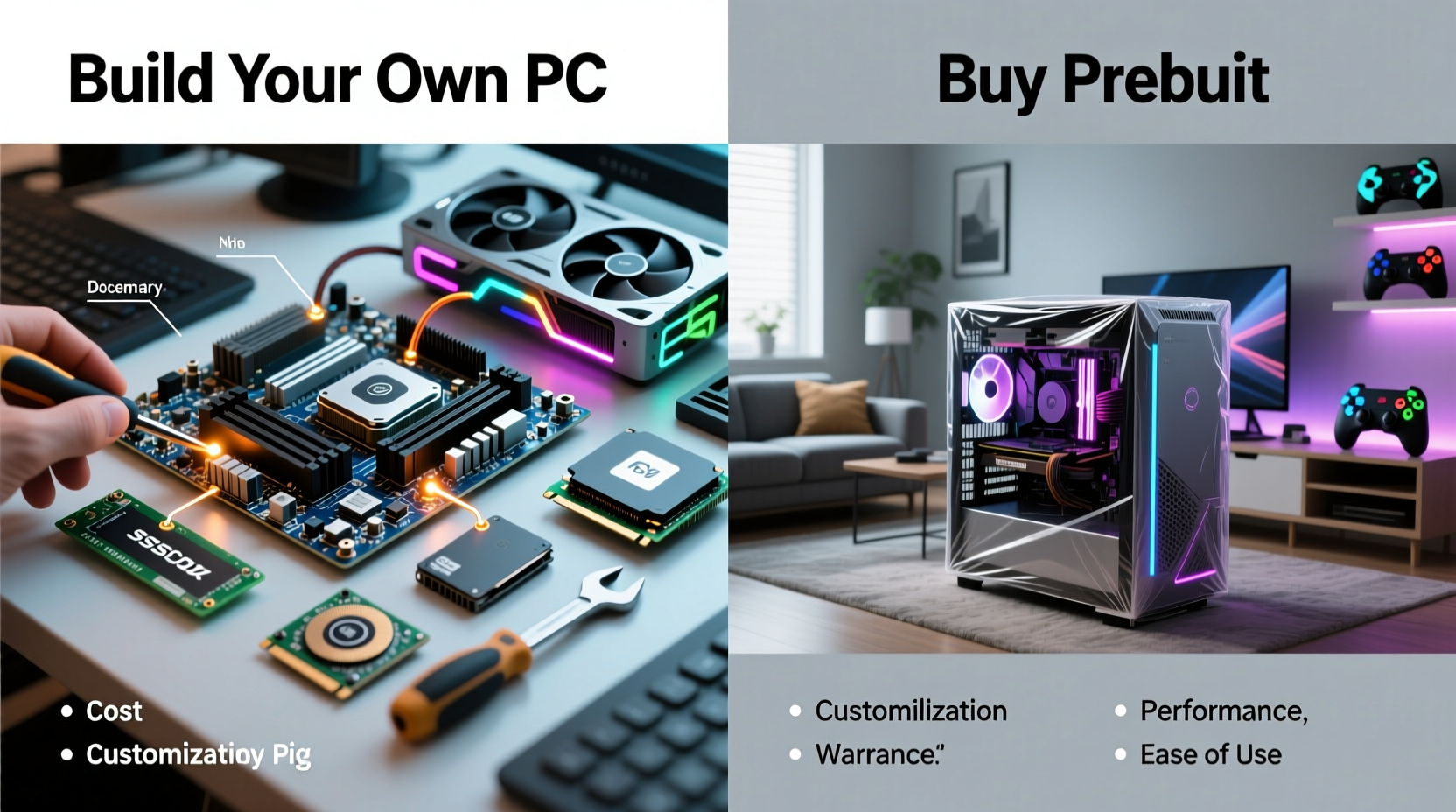 is building a pc better than buying a prebuilt gaming rig