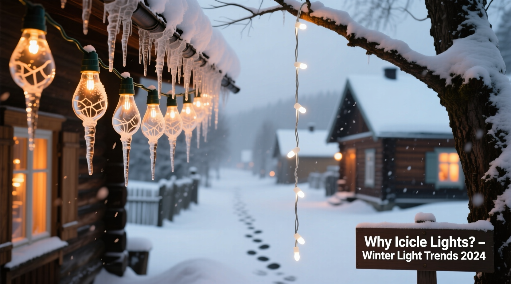 why are icicle lights more popular than straight drop strands in some regions
