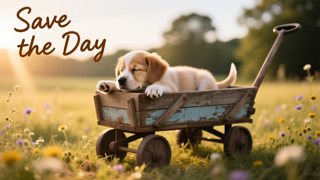 This Puppy Cart Will Save the Day. Maybe Even the Week.