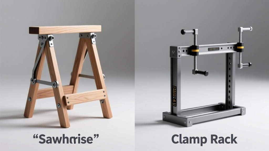Sawhorse vs Clamp Rack: Which Is Better for Your Shop?