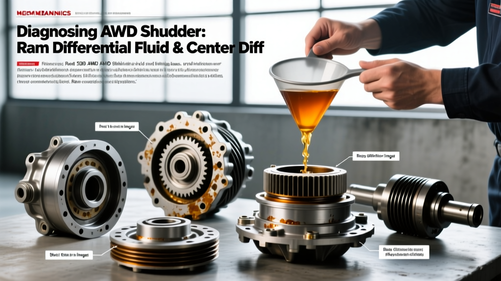 Diagnosing AWD Shudder: Ram Differential Fluid & Center Diff