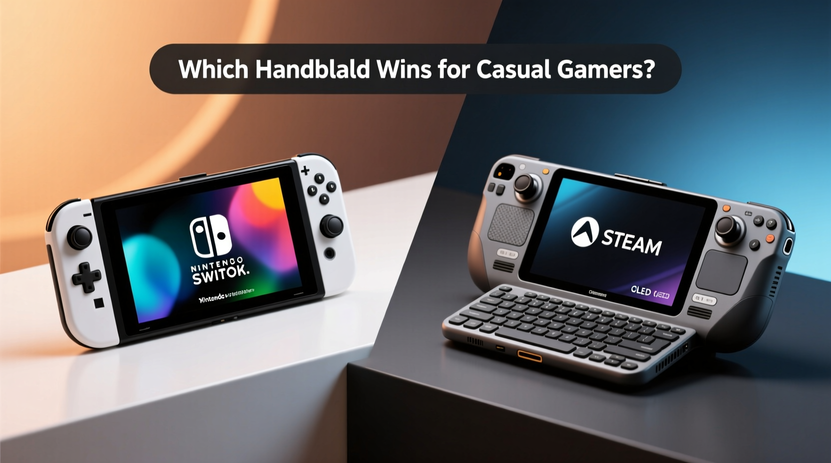 nintendo switch oled vs steam deck which handheld wins for casuals