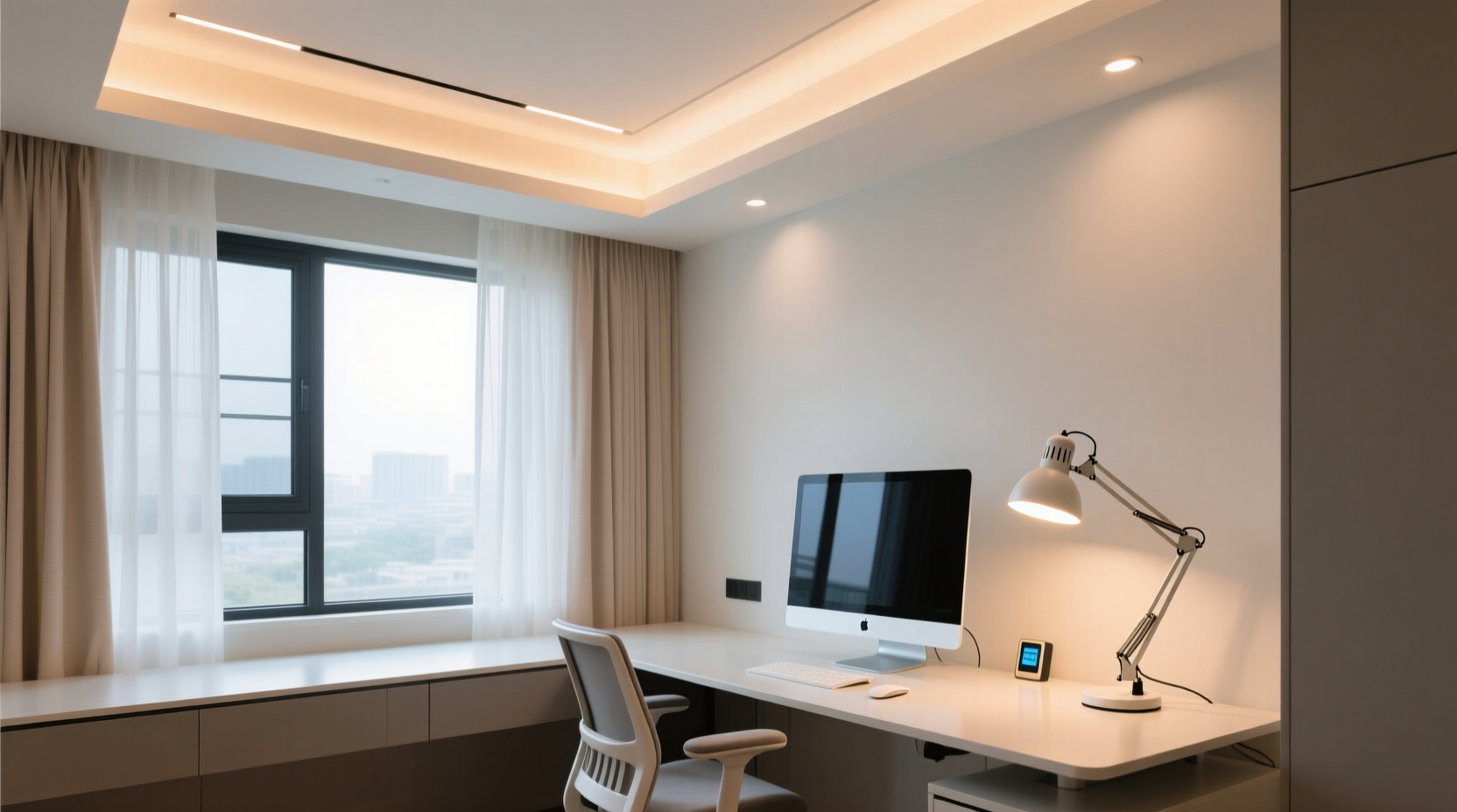 Best Lighting Setup For Home Office To Reduce Eye Strain And Headaches