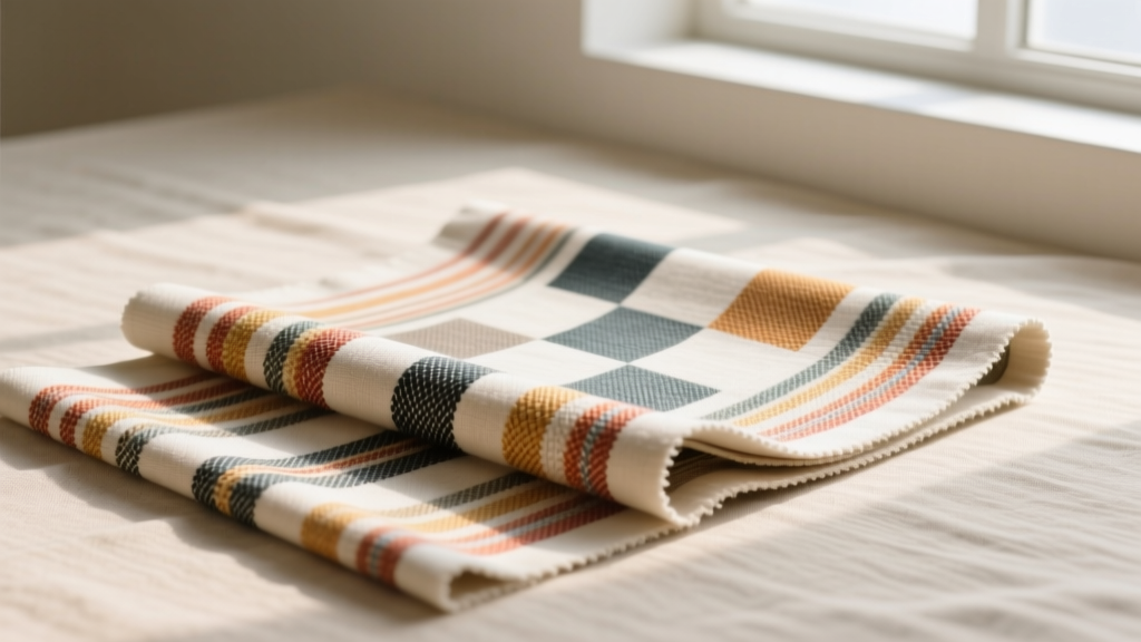 Cotton Fabric with Woven Stripes or Squares: A Designer’s Guide