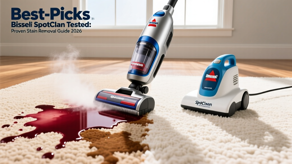 Bissell SpotClean Tested: Proven Stain Removal Guide 2026