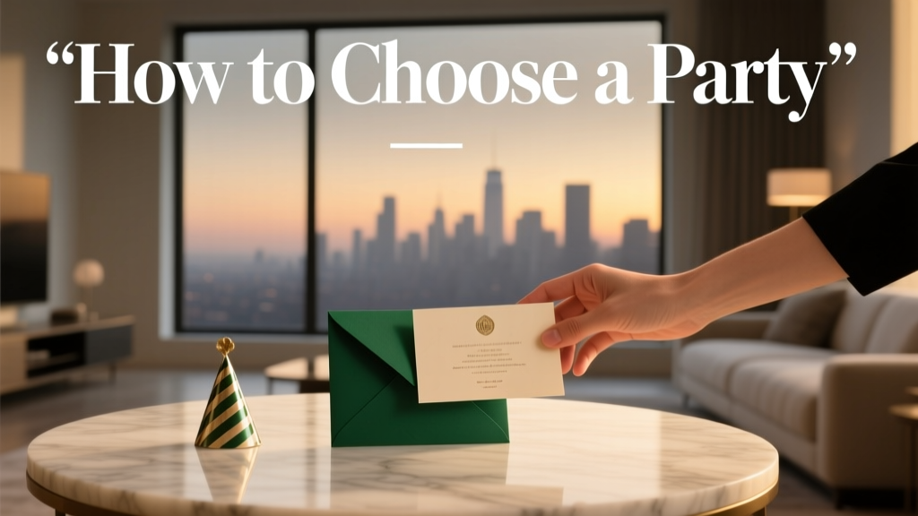 How to Choose the Right Party Type for Your Occasion: A Practical, Data-Driven Guide
