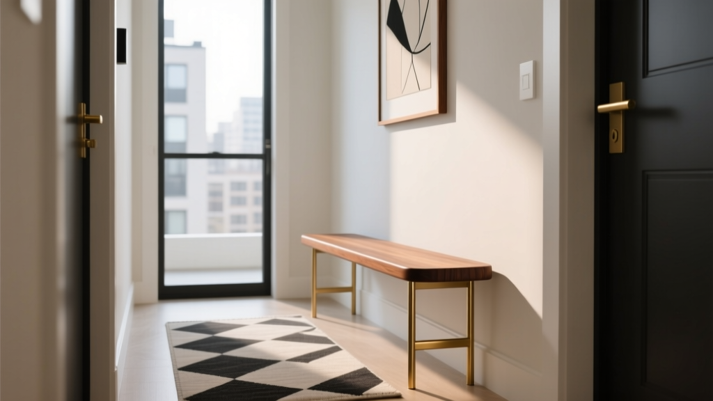 Thin Entryway Bench for Small Spaces (2024)