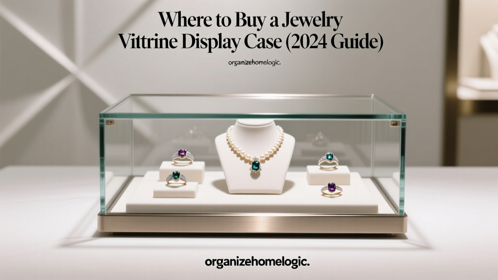Where to Buy a Jewelry Vitrine Display Case (2024 Guide)