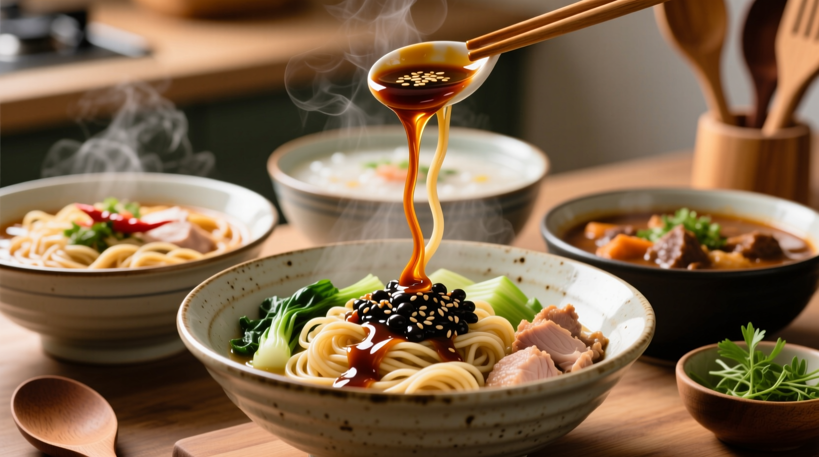 make dishes you eat in a bowl better with a dash of sou