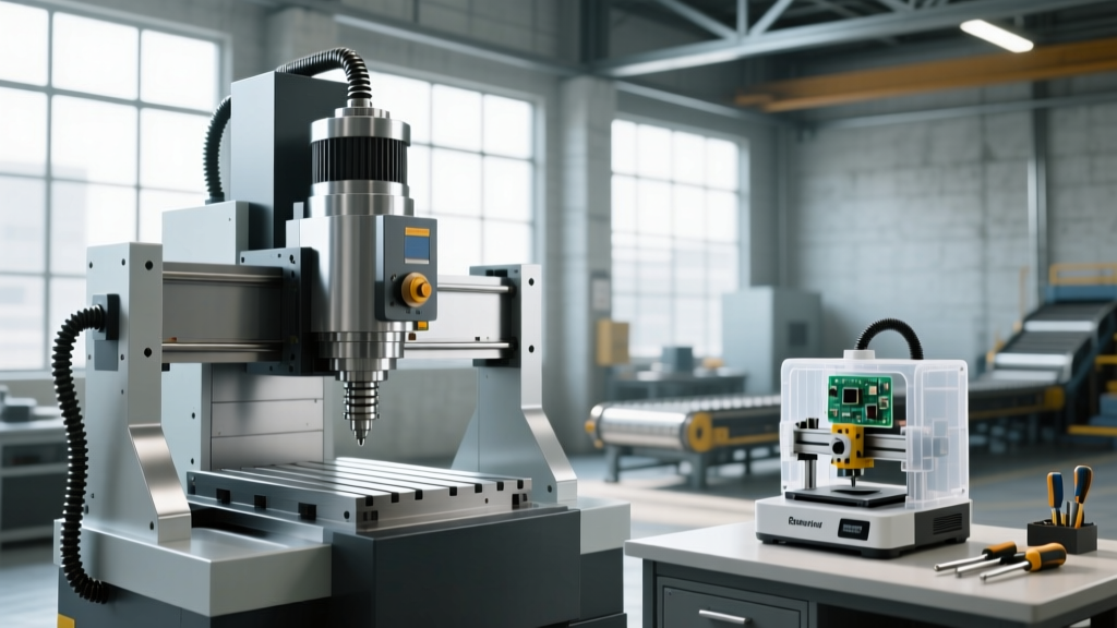 CNC Machine Examples: Industrial vs Consumer Technical Specs