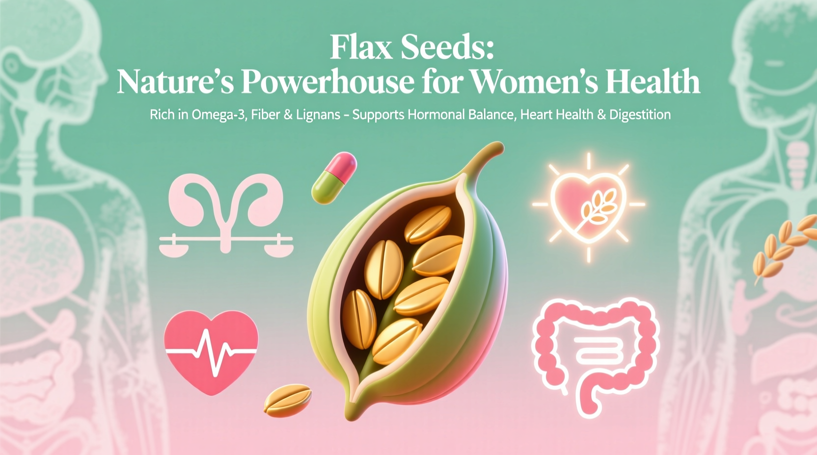 Flax Seeds: Top 5 Benefits for Women's Health