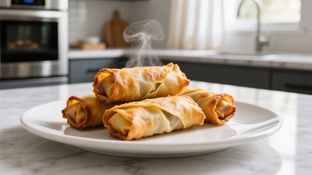Homemade Egg Rolls in Air Fryer (Crispy & Oil-Free!)