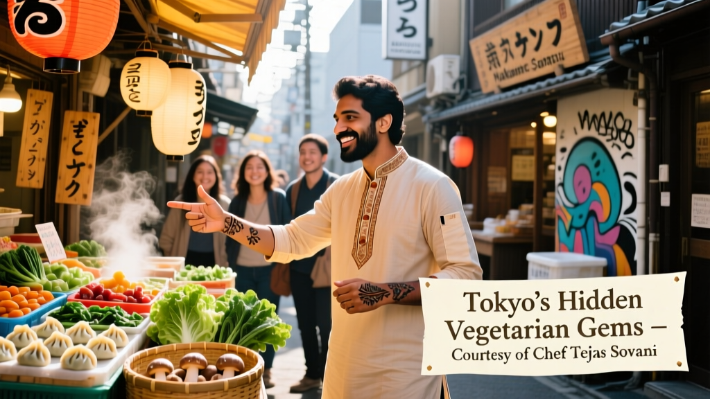A Guide To Tokyo’s Vegetarian Scene Courtesy Of Chef Tejas Sovani