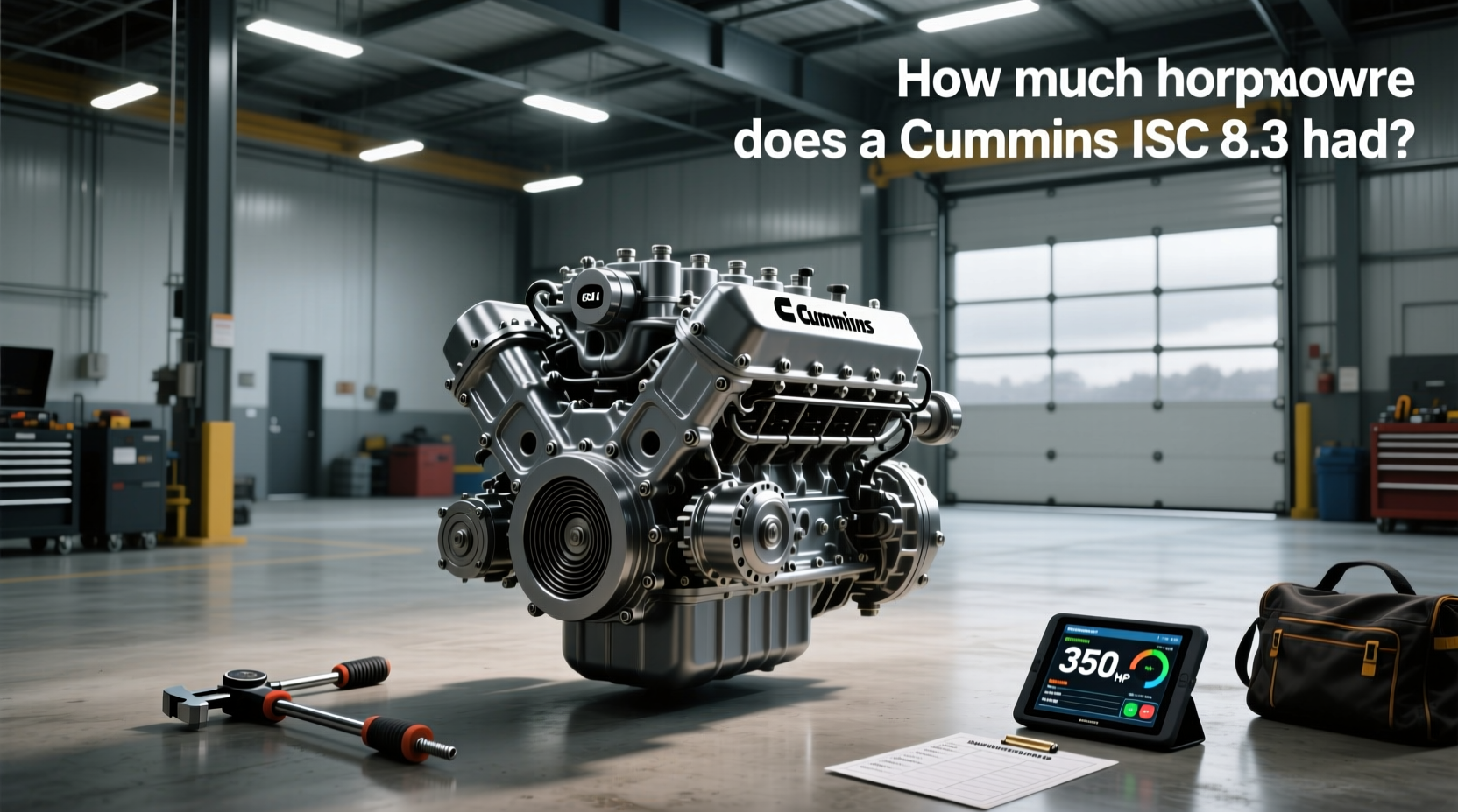 How to Choose Cummins ISC 8.3L Engine, How Much Horsepower Does It Have? Buying Guide