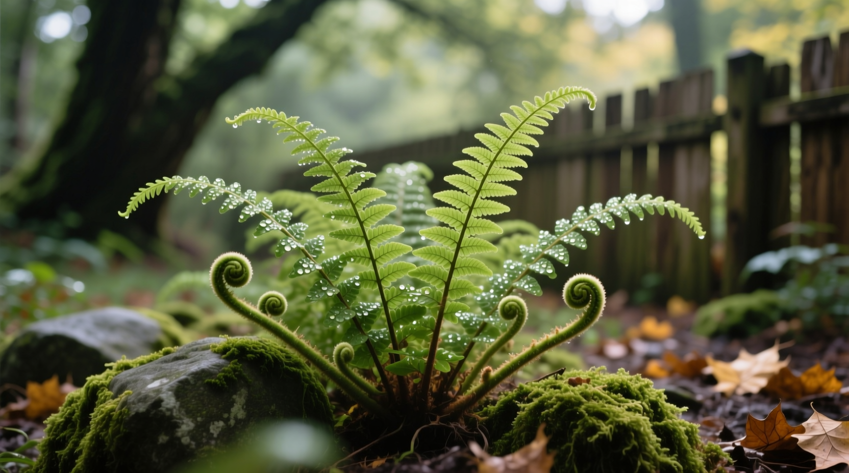 how to take care of ferns outside