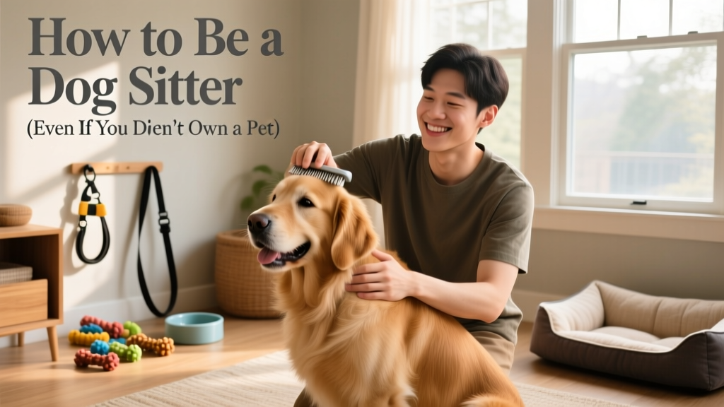 How to be a dog sitter (if you don't own a pet)
