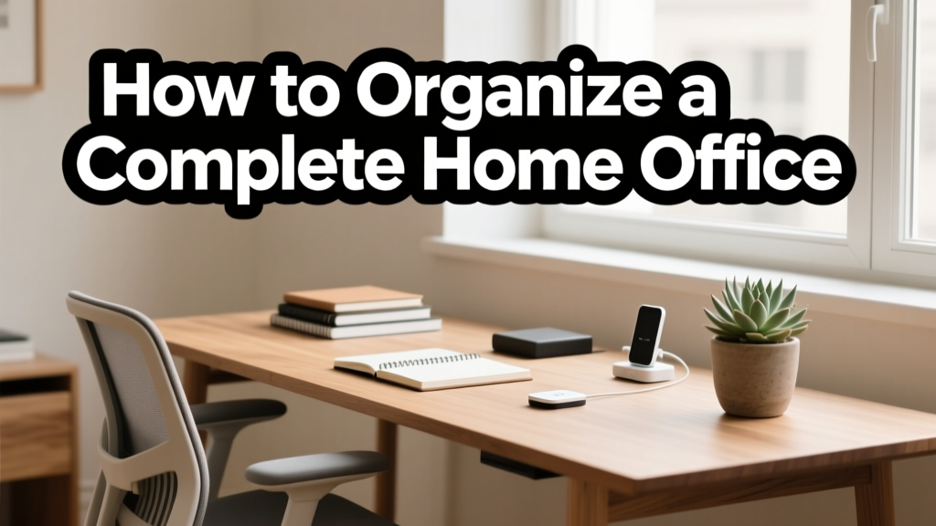 How To Organize Completely: A Practical, Room-by-Room System That Lasts