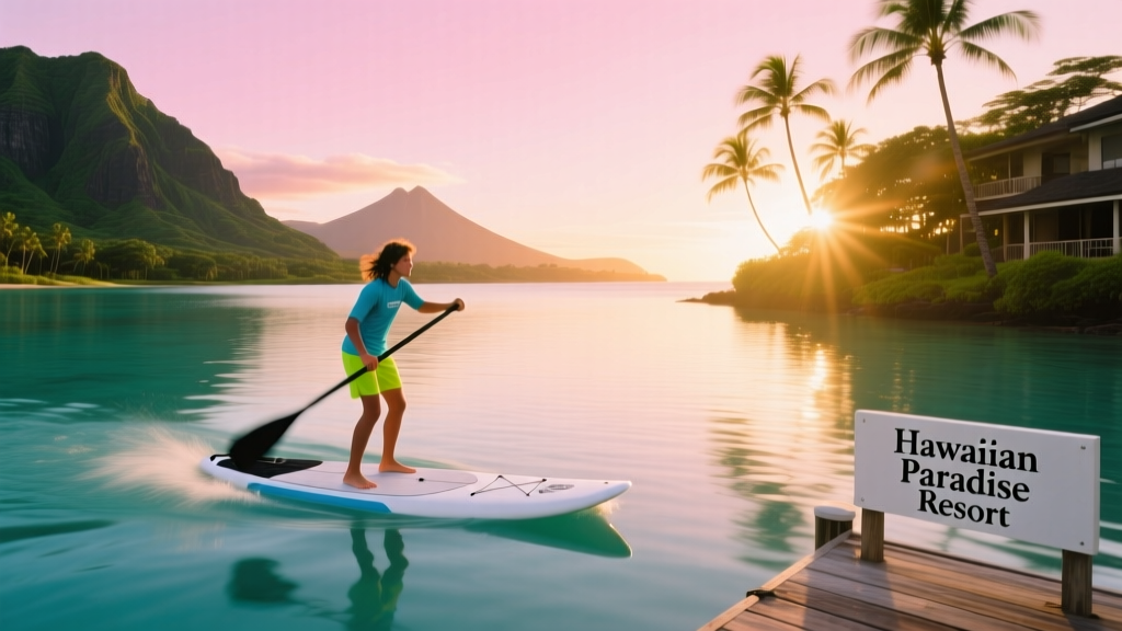 Video Stand Up Paddleboarding in Hawaii: Capturing Ocean Magic on a Stable Board