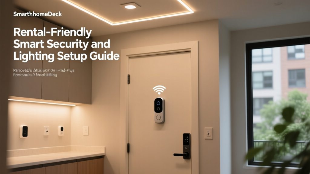 Rental-Friendly Smart Security and Lighting Setup Guide