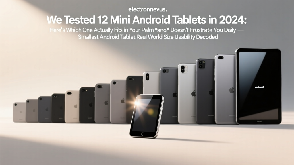 We Tested 12 Mini Android Tablets in 2024: Here’s Which One Actually Fits in Your Palm *and* Doesn’t Frustrate You Daily — Smallest Android Tablet Real World Size Usability Decoded