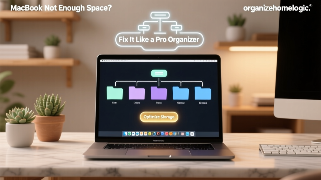 MacBook Not Enough Space? Fix It Like a Pro Organizer