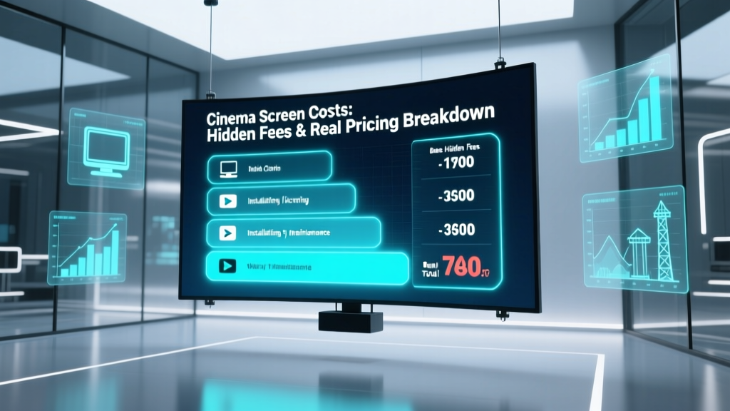 Cinema Screen Costs: Hidden Fees & Real Pricing Breakdown