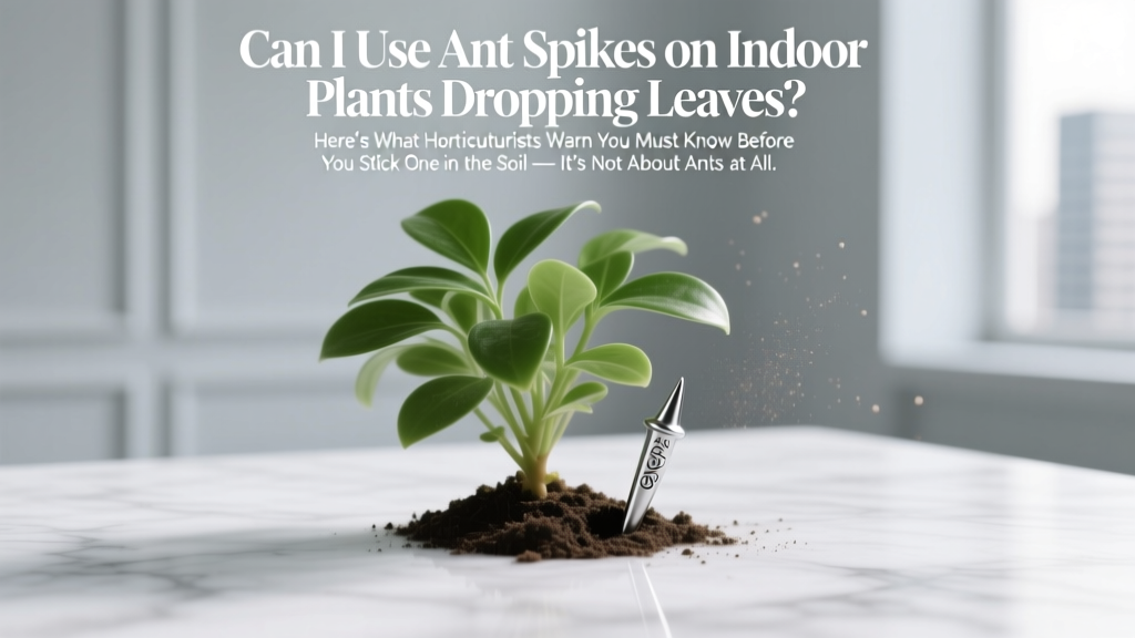 Ant Spikes on Indoor Plants? No — Here’s Why