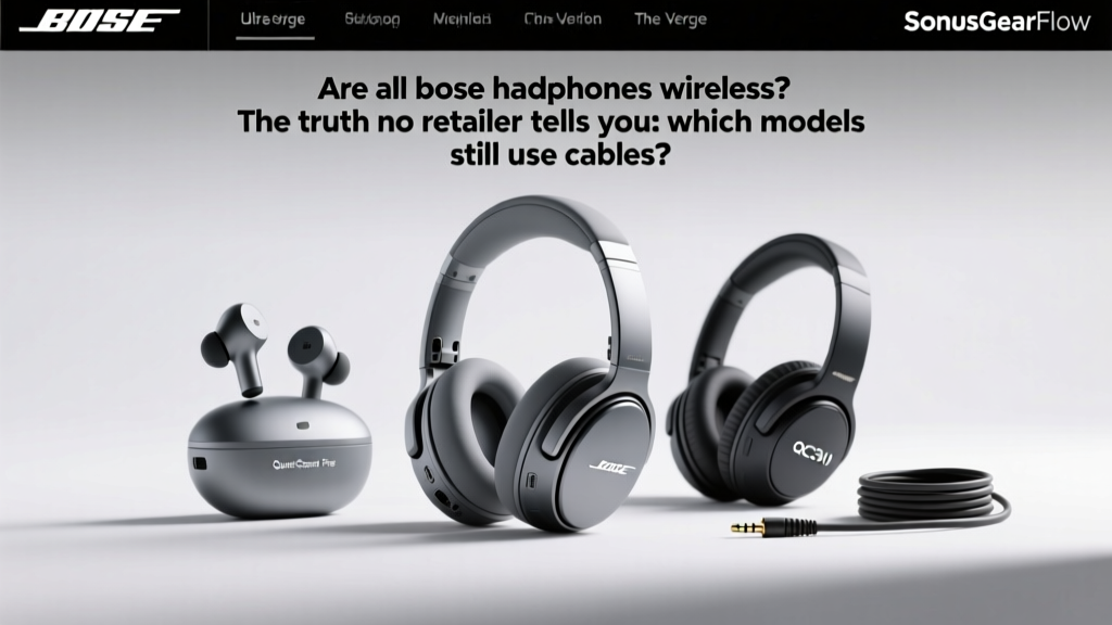 Are All Bose Headphones Wireless? (2026)