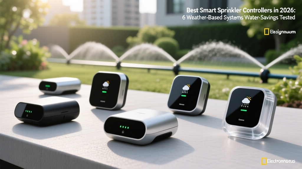 Best Smart Sprinkler Controllers in 2026: 6 Weather-Based Systems Water-Savings Tested