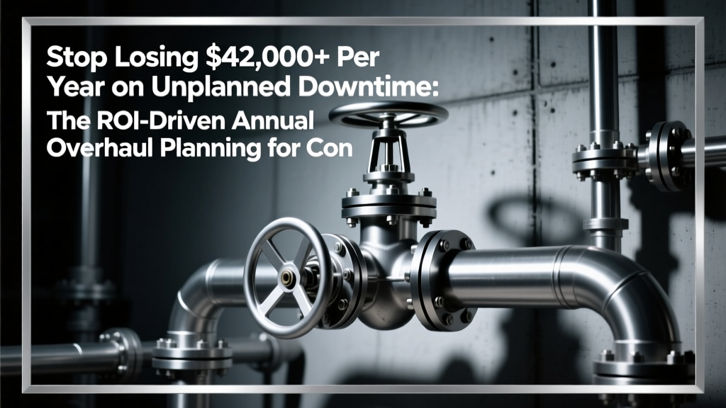 Stop $42K/Year Unplanned Downtime: Control Valve Overhaul