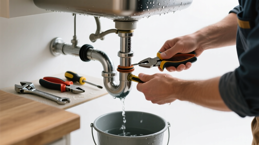 Fixing a Laundry Tub Clogged in the Kitchen