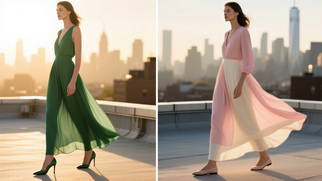 Heels or Flats with Maxi Skirts? Style Rules That Work