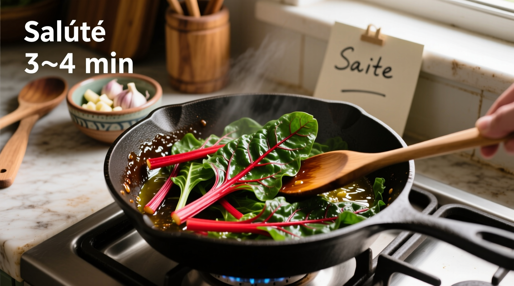 how to cook red chard