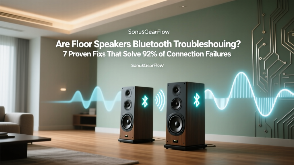Bluetooth Floor Speakers Troubleshooting Guide (2026)