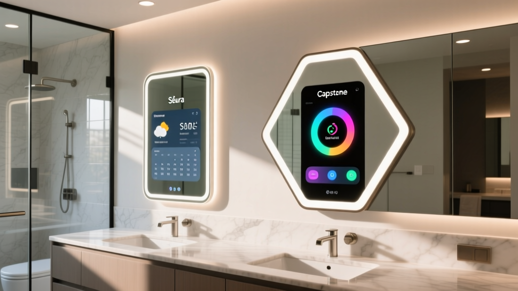 Séura vs Capstone: The Ultimate Smart Mirror Showdown