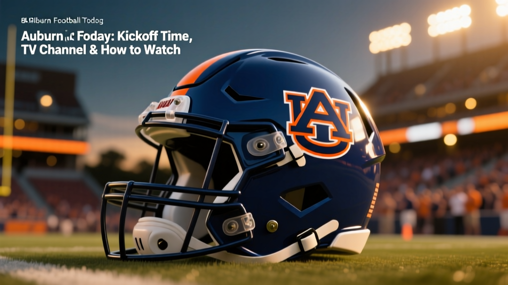 Auburn Football Today: Kickoff Time & How to Watch